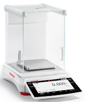 Ohaus 220 g Capacity x 1 mg Readability, Explorer™ EXR223 Precision Balance with Draftshield and Internal Automatic Calibration